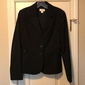 Loft black blazer.  Size four.